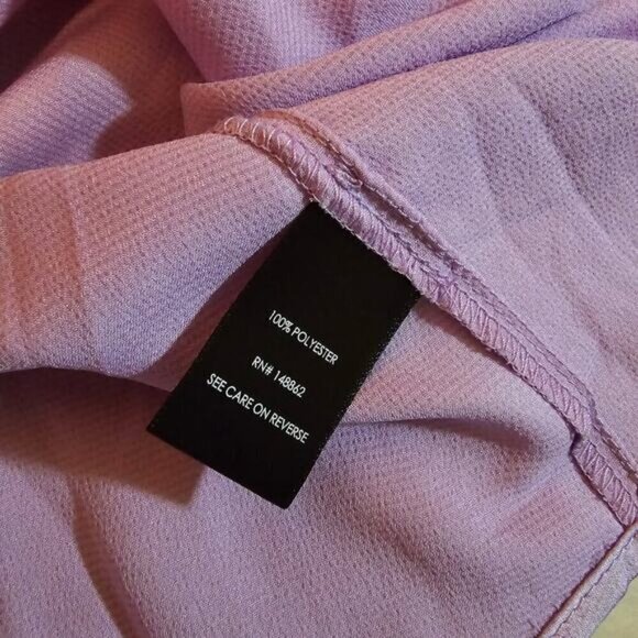 Torrid Studio Bubble Satin Bow Tie Blouse - Size Large - Picture 6 of 8